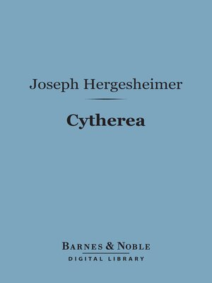 cover image of Cytherea (Barnes & Noble Digital Library)